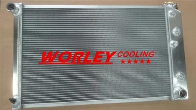 NJ-3Row Aluminum Radiator For 1980 Pontiac Catalina/Grand LeMans/LeMans Foto 1 de 4