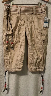 Pantalones Capri Rocawear Cargo - Tostado - Talla 9 Foto 1 de 4