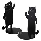  Buchstütze in Katzenform Buchstützen Aus Metall Unterstützt Einfach