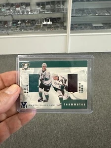 Paul Kariya Teemu Selanne 2000 In The Game Used Dual Jersey 1 V 1 Vault 1 of 1 - Picture 1 of 1