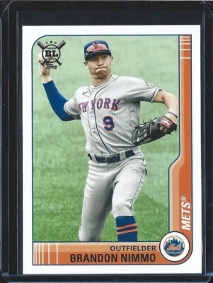 Brandon Nimmo - 2021 Topps Big League #230 - New York Mets - Image 1 of 2