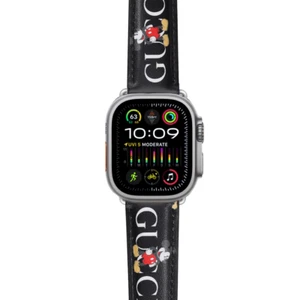Luksusowy pasek do zegarka Apple Watch seria 1 2 3 4 5 6 7 8 9 10 SE ULTRA 1 2 G Mickey - Zdjęcie 1 z 13