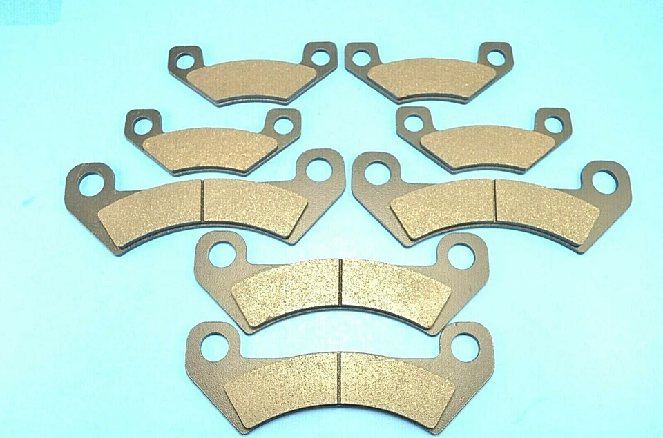 2 pastillas de freno delanteras traseras Fit John Deere Xuv825E Xuv855E Xuv855M Xuv825M S4 Gator Foto 1 de 1