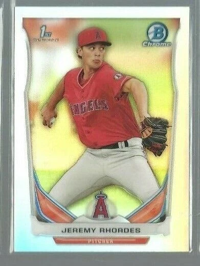 2014 Bowman Chrome Draft Refractors #CDP113 Jeremy Rhoades (ref 95269) - Image 1 of 1