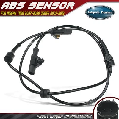 ABS Wheel Speed Sensor for Nissan Tiida 2007-2009 Versa 2007-2012 Front LH or RH - Image 1 of 4