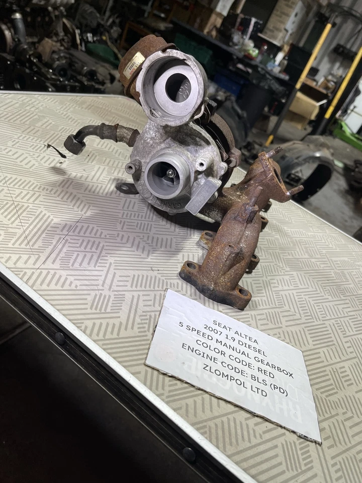 Seat Altea 2007 1.9D BLS - турбокомпрессор GT1646U HGR036253014F - Изображение 1 из 4