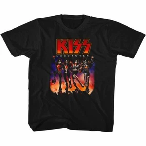 Kiss Destroyer Black Toddler T-Shirt - Picture 1 of 2