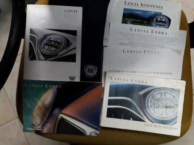 Libretto Uso e Manutenzione LANCIA LYBRA 1999 + SUPPLEMENTI e custodia originale - Immagine 1 di 4