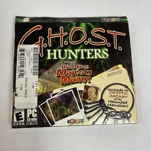 GHOST HUNTERS The Haunting of Majesty Manor PC Game 2007 Aisle 5 Games - Picture 1 of 3