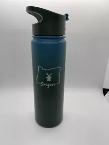 DUTCH BROS Brothers Flask 20oz Coffee Hydroflask Teal Stainless Steel Cup Mug - Picture 1 of 12