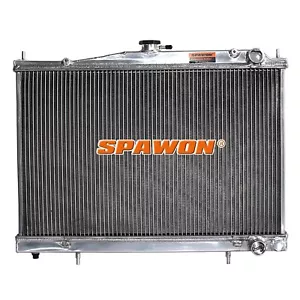 Aluminum SPAWON Radiator for Nissan Skyline R33 R34 GTR GTST RB25DET MT 1994-06 - Picture 1 of 8