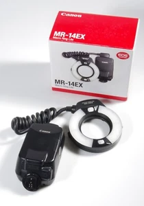 FLASH CANON MACRO RING LITE MR-14EX FLASH ANNULAIRE - Imagen 1 de 4