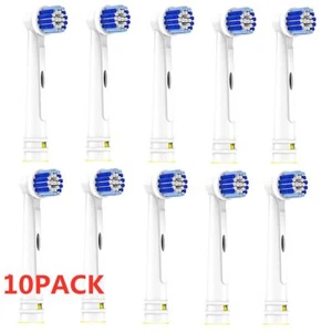 10Pack Zahnbürstenköpfe für Mornwell T37 Modell Rotating Toothbrush weiß DE - Bild 1 von 1
