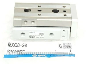 NEW SMC MXQ8-20 SERIES MXQ AIR SLIDE TABLE CYLINDER MXQB01 MXQ820 - Picture 1 of 5