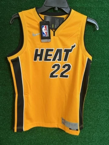 Nike NBA Jimmy Butler Miami Heat Trophy Edition Swingman Jersey Youth NWT Size L Cover