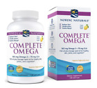 Nordic Naturals Complete Omega Supplement 1000mg Soft Gels 120 Count NEW/SEALED