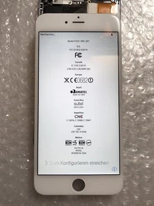 Repuesto de pantalla LCD Apple iPhone 6 Plus fabricante de equipos originales blanco 821-2156-A #72 - Imagen 1 de 10