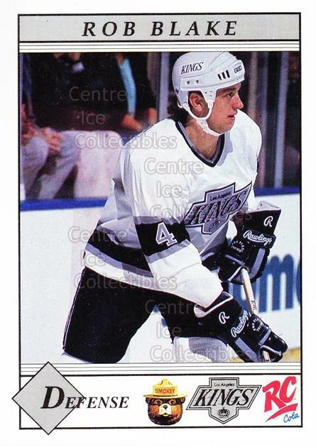 1990-91 Los Angeles Kings Smokey #3 Rob Blake - Image 1 of 1