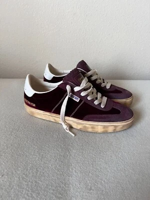 Золотой гусь бархата душа звезда кроссовки - размер 39 - Бордо - новый - Изображение 1 из 4