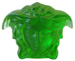 Rosenthal Versace Treasury Briefbeschwerer in emerald - II. Wahl - (AE912)