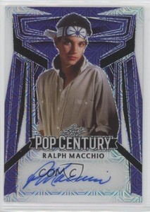 2023 Leaf Metal Pop Century Purple Mojo 1/5 Ralph Macchio #BA-RM1 Auto qf8