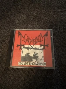 Mayhem: Deathcrush CD 1993 Deathlike Silence - DSP Anti-Mosh DSP 003 - Picture 1 of 13