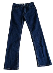 Levis 511 Slim Girls Blue Stretch Straight  Denim Jeans Pants Sz 14R - Picture 1 of 5