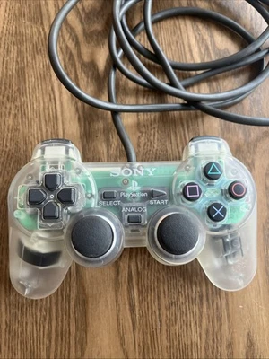 Sony PlayStation 1 DualShock Controller Clear Color (SCPH-1200) PS1 - Image 1 of 4