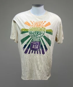 Jimmy Buffet & The Coral Reefers Band Men's A1A 1974 Yellow T-Shirt Size XL - Picture 1 of 10