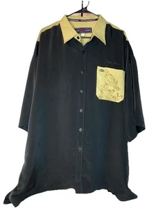 Phat Farm Men's Cream and Black Shirt Size 3XL - Picture 1 of 11