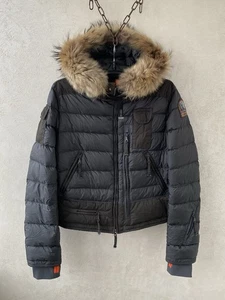 Women’s PARAJUMPERS Skimaster Down Jacket Dark Grey Size Extra Large Rrp £795 - Picture 1 of 24