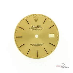 Rolex Datejust QS 16013 16233 originale da uomo quadrante champagne 2/T #F78 - Foto 1 di 7