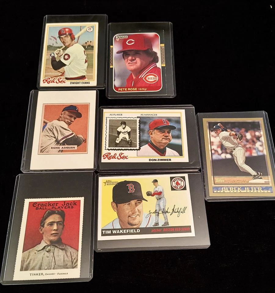 Набор из 7 коллекционных бейсбольных карточек - Изображение 1 из 4