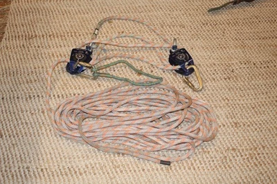 Par de poleas de escalada Stein Arborist con cuerda Foto 1 de 3