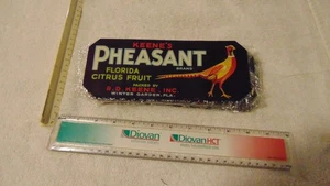 DEALER LOT OF 50 VINTAGE PHEASANT CRATE LABELS - Picture 1 of 2