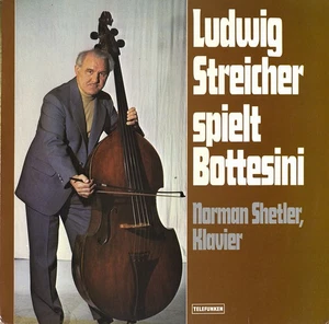 TELEFUNKEN 642230 LUDWIG STREICHER Double-bass BOTTESINI ARS Joerg Kessler - Imagen 1 de 3