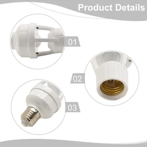 Smart E27 Adapter with PIR Sensor for LED Lights For Automatic Control - Picture 1 of 12