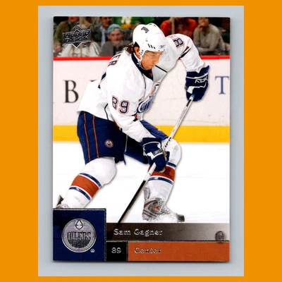 Sam Gagner #192 2009-10 Upper Deck Edmonton Oilers Hockey Card NHL - Image 1 of 3