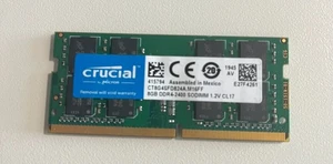Crucial 8GB DDR4-2400 SO-DIMM Memory RAM - Picture 1 of 1
