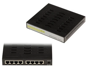 Switch Ethernet Lan Gigabit RJ45 10 100 1000 Mbps 8 Ports avec Alimentation - Bild 1 von 3