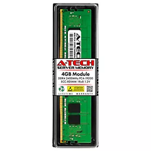 4GB DDR4 PC4-19200 RDIMM (Dell SNPFPFP6C/4G Equivalent) Server Memory RAM - Picture 1 of 2