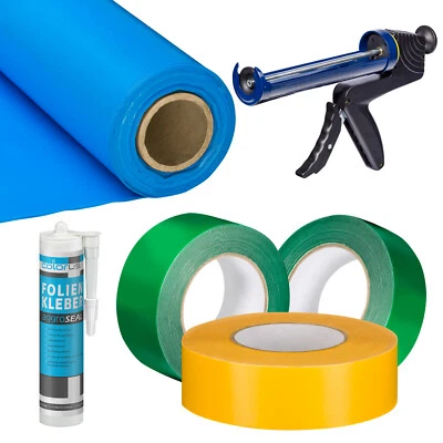 Dampfbremsfolie Dampfbremse Dampfsperre Dampfsperrfolie Klebeband OSB Dach  - Bild 1 von 2