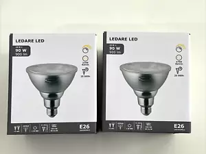 Lot of 2 IKEA Ledare E26 PAR 38 LED Light Bulb Dimmable 10W (90W) 900 lm - Picture 1 of 9