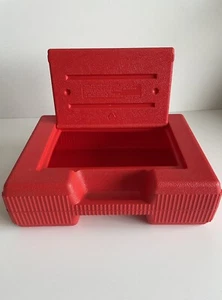KINEX Red Empty Box Hard Carrying Case Toys Large Size - Picture 1 of 9