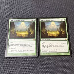 Dictate of Karametra Magic The Gathering Mtg Rare Journey Into Nyx Card 2 - Picture 1 of 4