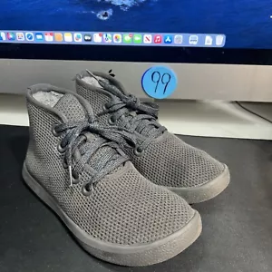 EUC Allbirds Gray Charcoal TT Tree Topper high top shoes size W6 - Picture 1 of 8