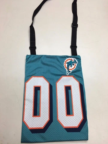 NFL Miami Dolphins Jersey Cross Body Bag Purse NEW Cover