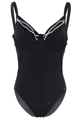 fashy Damen Bügel-Badeanzug Gr. Cup C+D 42,44,46 schwarz 212820 212720Recycling - Bild 1 von 4