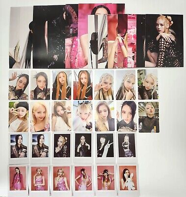 Black Pink Born Pink Box Digipack Photo Card Post Card Jisoo Jennie Rose Lisa • 3.90$