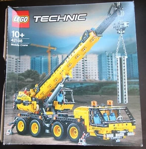 LEGO TECHNIC MOBILE CRANE 100% COMPLETE WITH INSTRUCTIONS AND BOX. No 42108. - Picture 1 of 18